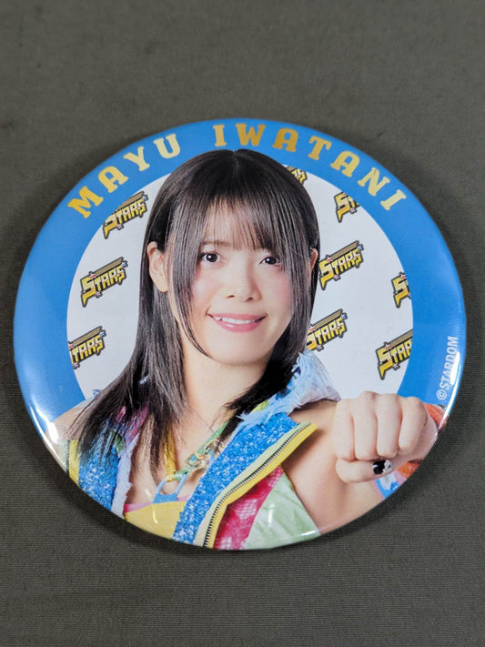 岩谷麻優 スターダム トレーディング BIG缶バッジ 2023