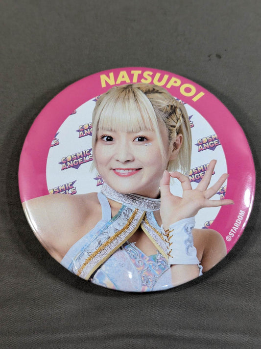 なつぽい スターダム トレーディング BIG缶バッジ 2023