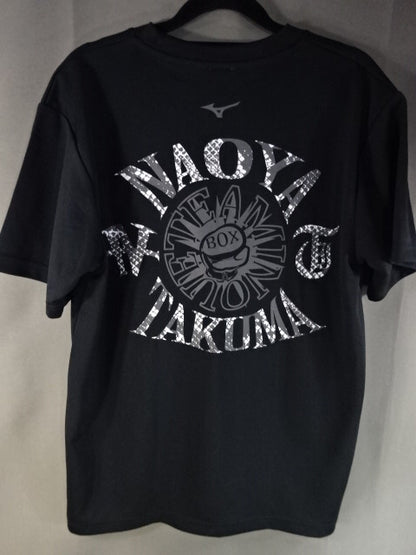 ★ Team Inoue ★ Naoya Inoue × Takuma Inoue 2024 Supporters T-Shirt (1) (Black)