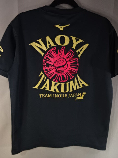★ Team Inoue ★ Naoya Inoue × Takuma Inoue 2018 Supporters T-Shirt (1) (Black)