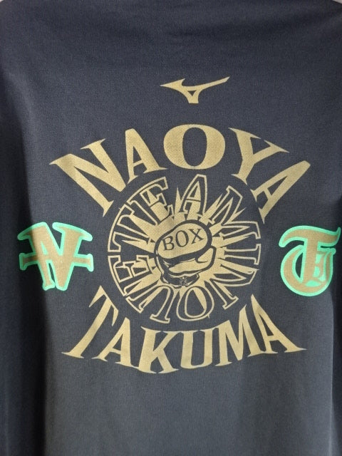 ★ Team Inoue ★ Naoya Inoue × Takuma Inoue 2021 Supporters T-Shirt (1) (Black)