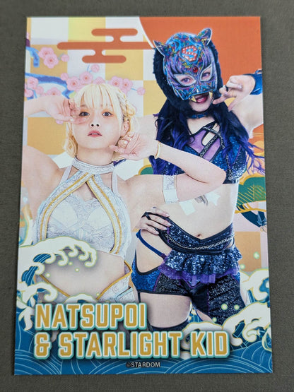 NATSUPOI & STARLIGHT KID  STARDOM CARD PARTY Postcard