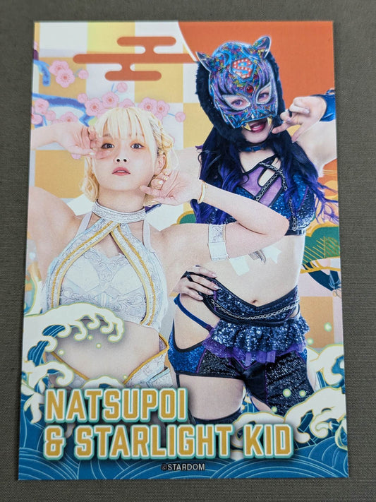 NATSUPOI & STARLIGHT KID  STARDOM CARD PARTY Postcard