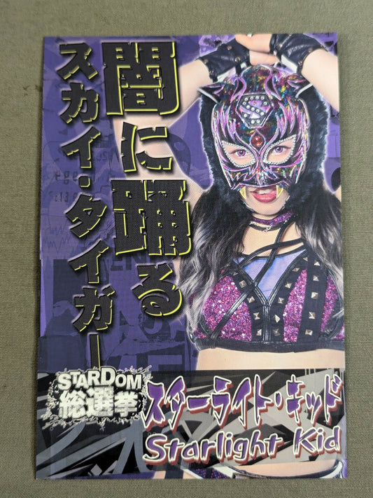 STARLIGHT KID  Stardom General Election Postcard