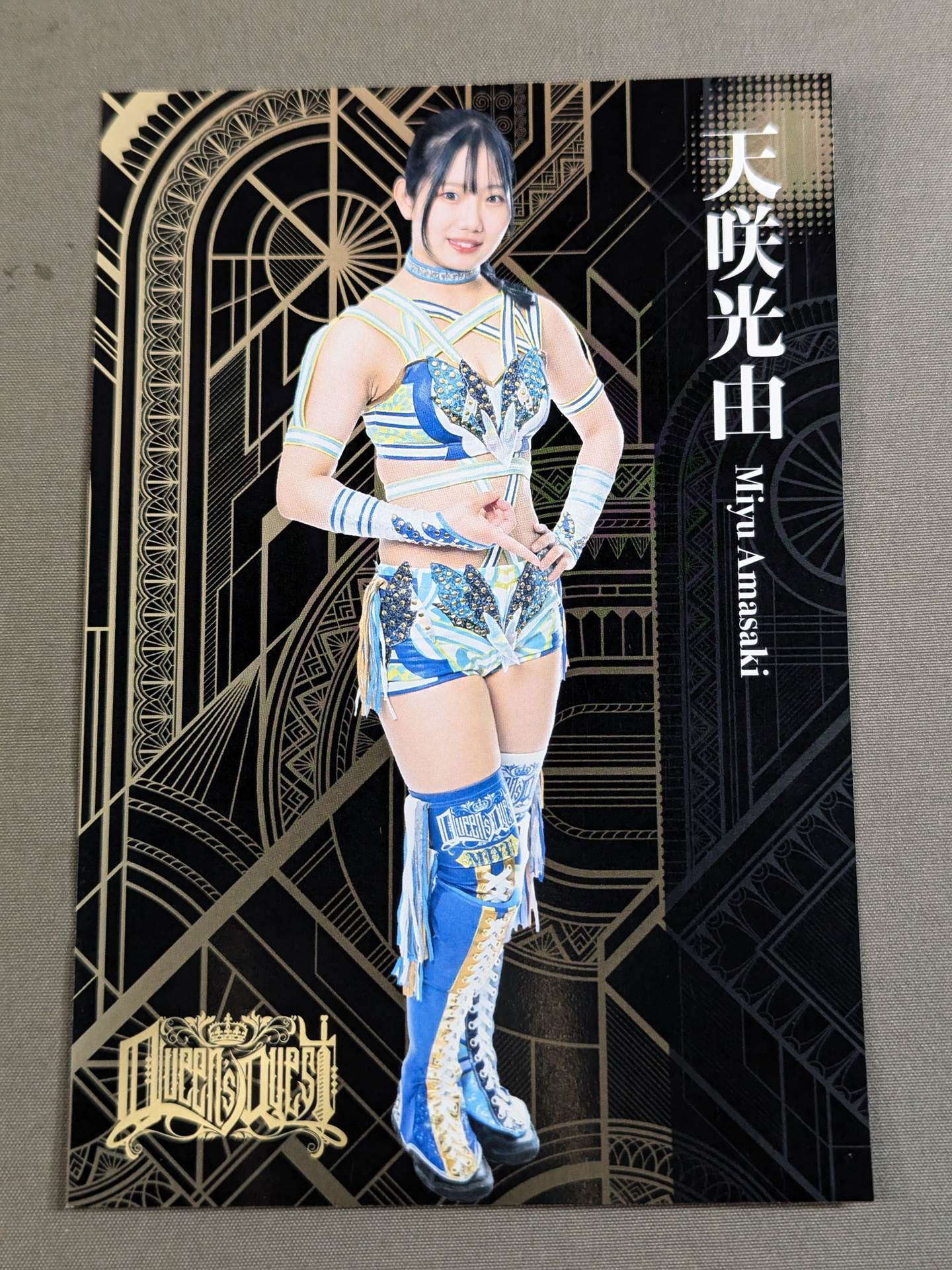 Miyu Amasaki  Photo Session Target Postcard