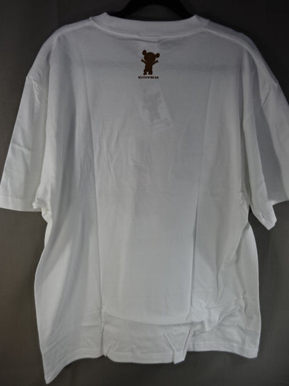 Muto Keiji  Muto Bear T-Shirt (1) ( Pro Wrestling LOVE/White)