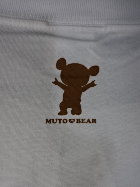 Muto Keiji  Muto Bear T-Shirt (1) ( Pro Wrestling LOVE/White)