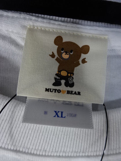 Muto Keiji  Muto Bear T-Shirt (1) ( Pro Wrestling LOVE/White)