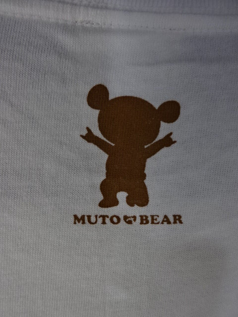 Muto Keiji  Muto Bear T-Shirt (2) ( Pro Wrestling LOVE/White)