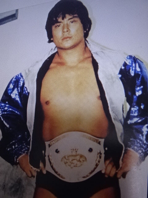 ★Atsushi Onita NWA Certified Interjunior Champion worn by him !! ★