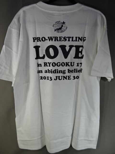 Muto Keiji  Muto Bear T-Shirt (2) (All Japan) Pro Wrestling  / White)