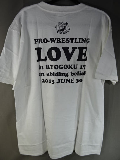 Muto Keiji  Muto Bear T-Shirt (2) (All Japan) Pro Wrestling  / White)