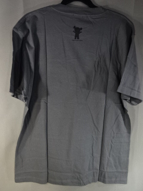 Muto Keiji  Muto Bear T-Shirt (3) (All Japan) Pro Wrestling  / Grey)