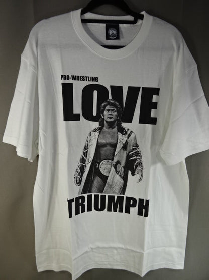 Muto Keiji  TRIUMPH T-Shirt (2) (White)