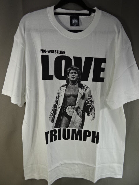 Muto Keiji  TRIUMPH T-Shirt (2) (White)