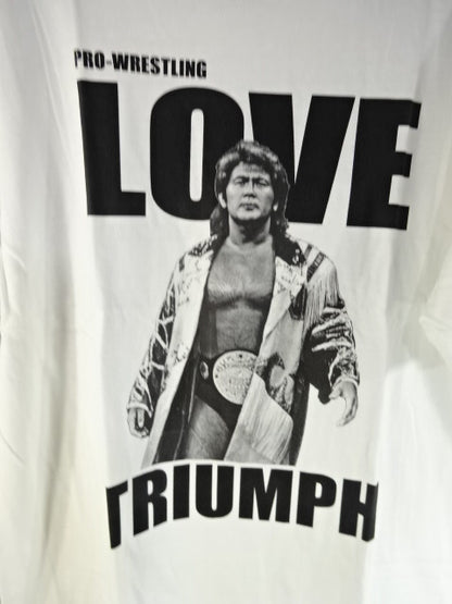 Muto Keiji  TRIUMPH T-Shirt (2) (White)