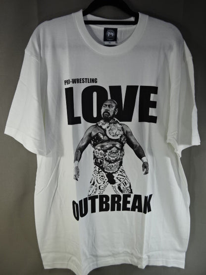 Muto Keiji  OUTBREAK T-Shirt (1) (White)