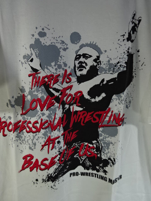 Muto Keiji  LOVE Pose T-Shirt (1) (White)
