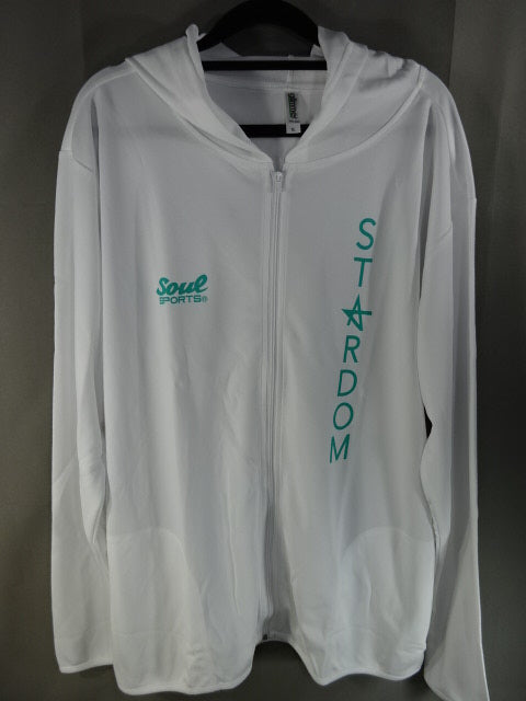 Stardom Dry Zip Hoodie  (1) (White)