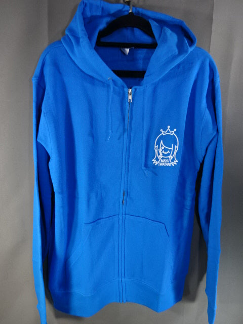Mayu Iwatani  Zip Hoodie  (1) (Lableu)