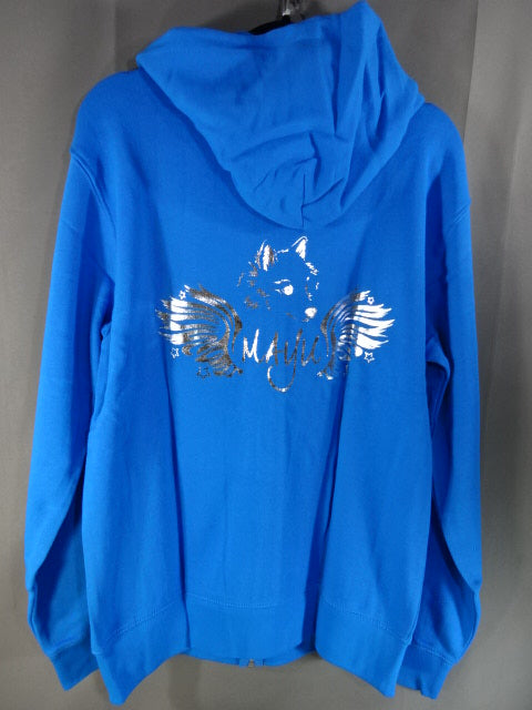 Mayu Iwatani  Zip Hoodie  (1) (Lableu)