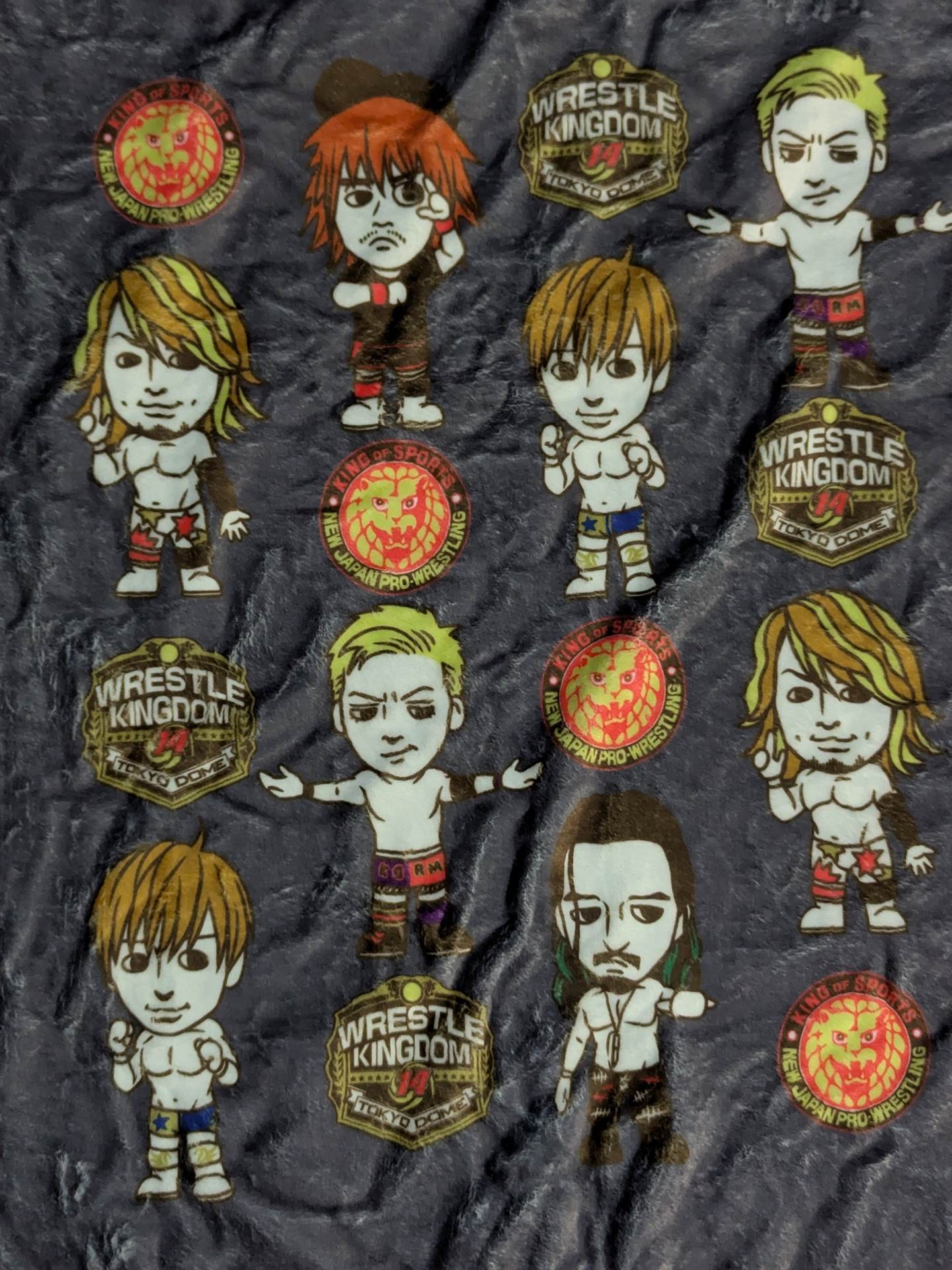 ★WRESTLE KINGDOM 14「レディースシート」観戦特典★ オリジナルブランケット