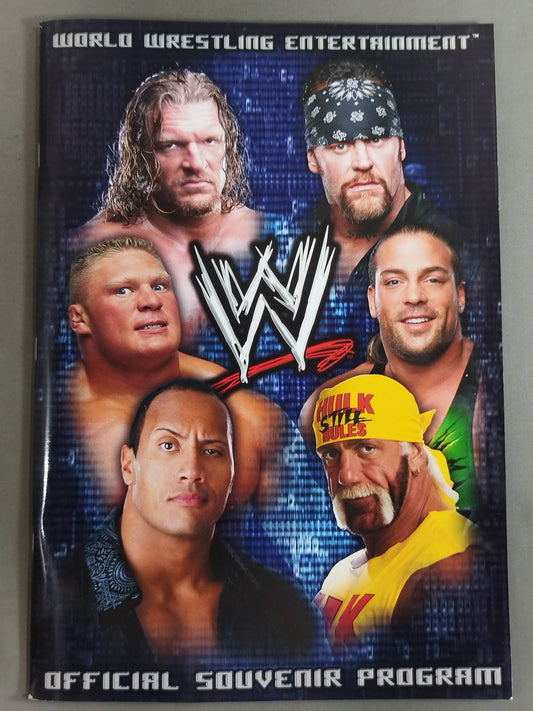 WWE OFFICIAL SOUVENIR PROGRAM 2002