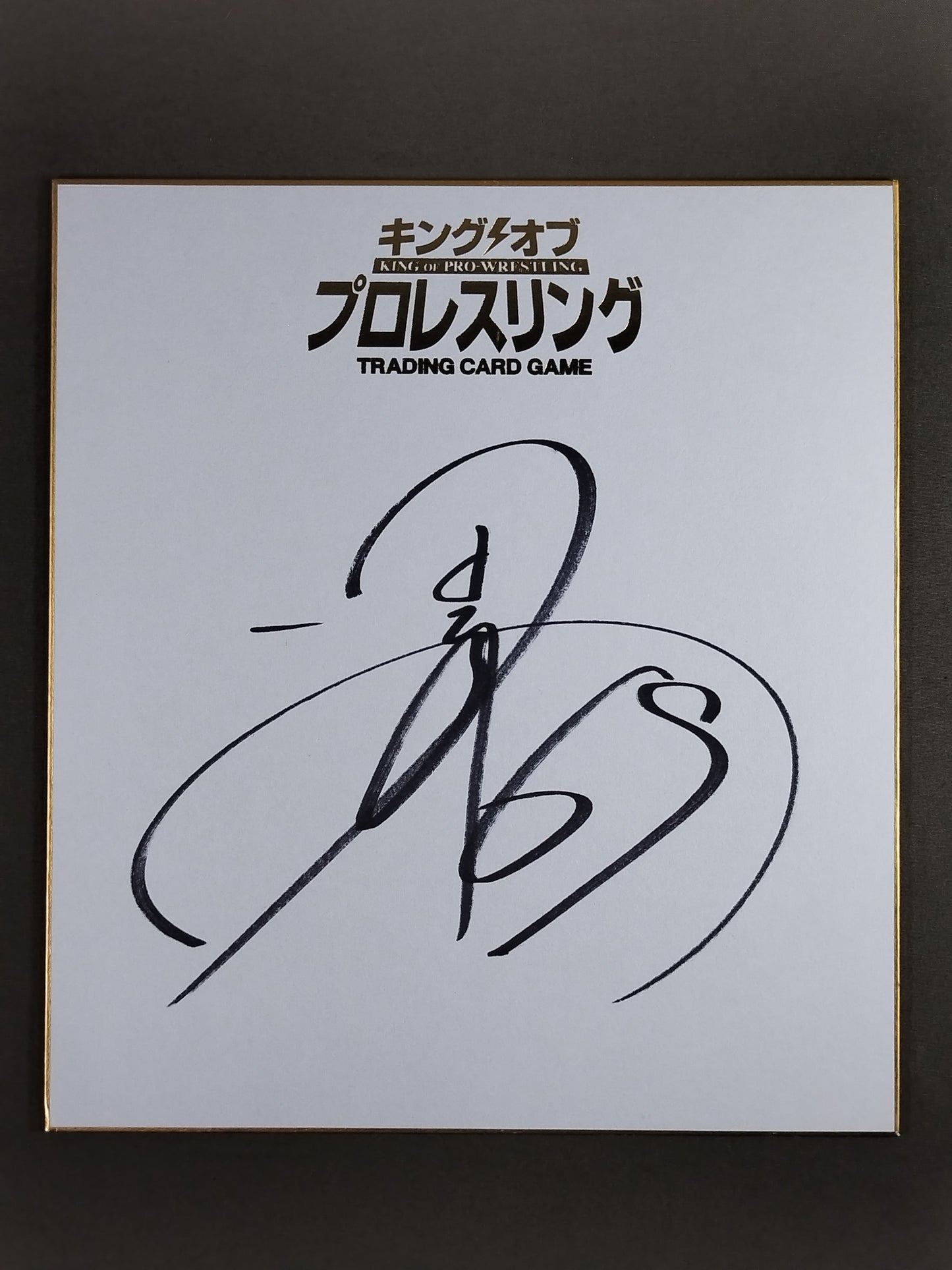 Ryusuke Taguchi (King of Pro-wrestling  only) Shikishi ( Autograph board ) )