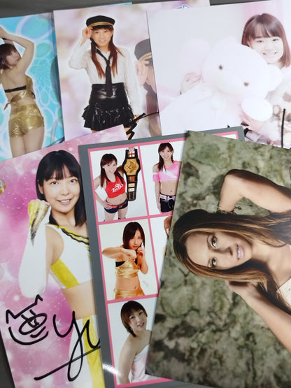 Women's Pro Wrestling  hand signed autograph Pro-Photo  Sets(1)