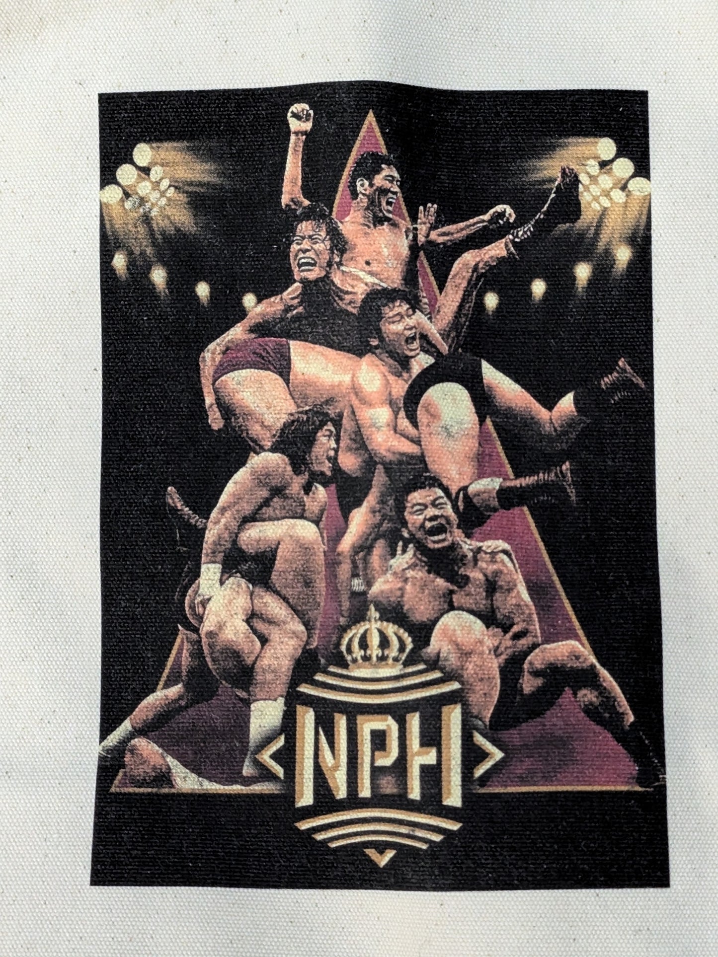 日本プロレス殿堂会 トートバッグ