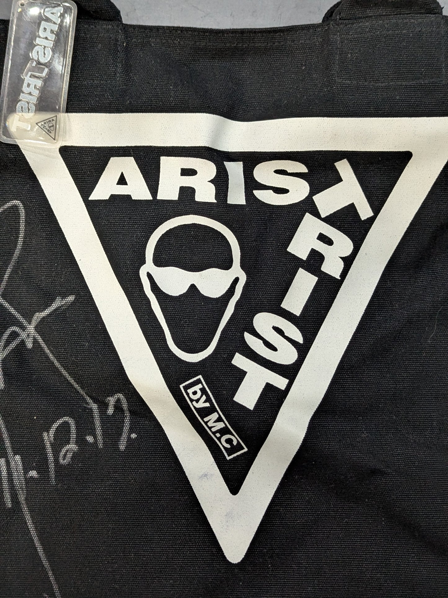 【蝶野正洋 直筆サイン入り】ARISTRIST ジップトートバッグ