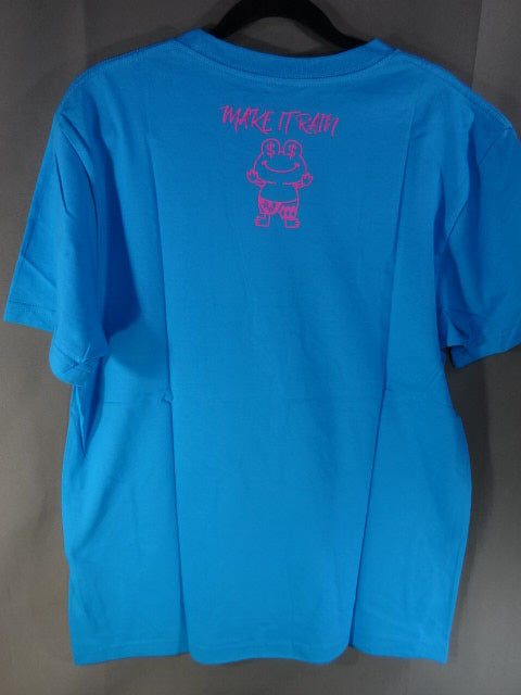 オカダ・カズチカ フランクリン Tシャツ(ライトブルー)