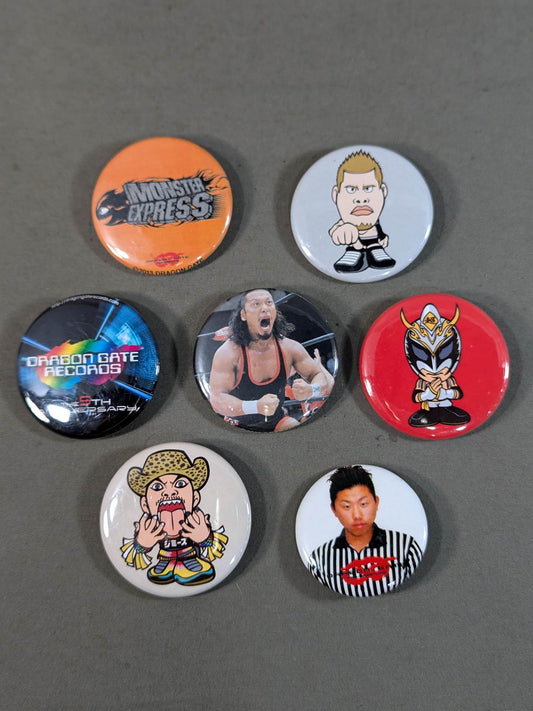 DRAGON GATE 缶バッジセット②