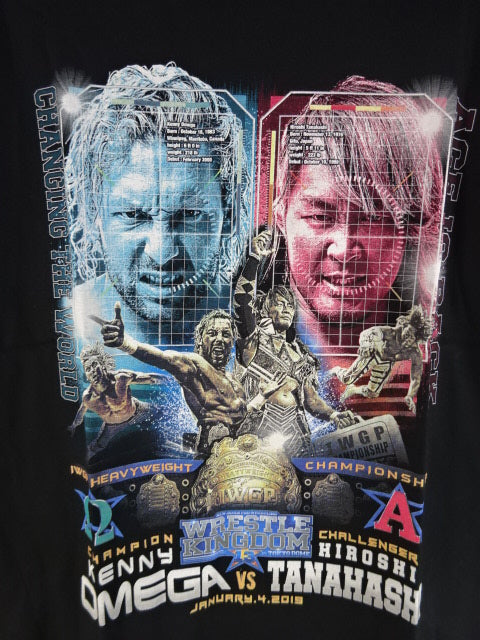 WK13 ケニー・オメガvs棚橋弘至 Tシャツ