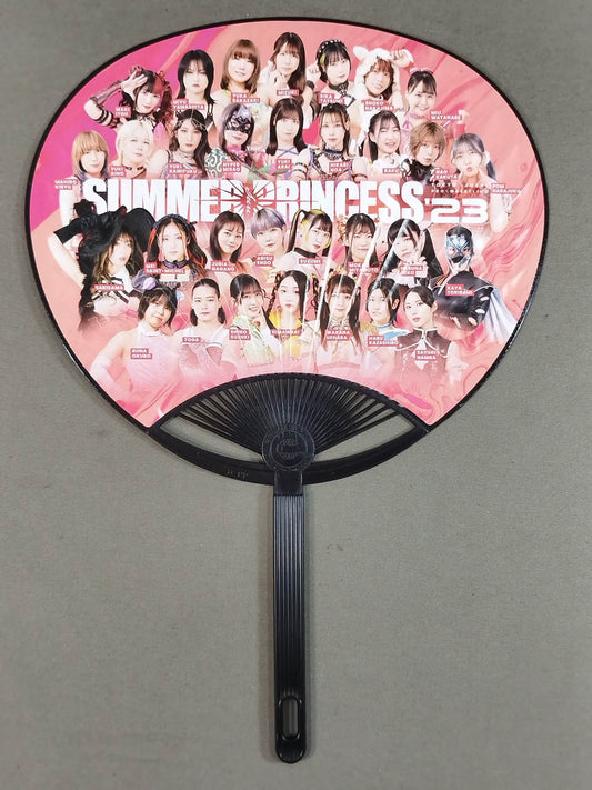 Tokyo Joshi Pro Wrestling  "SUMMER PRINCESS '23" Mini Uchiwa (paper fan) 