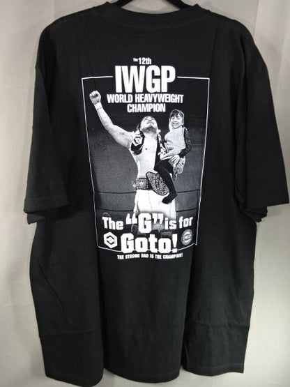 後藤洋央紀 第12代IWGP世界ヘビー級王座載冠記念 Tシャツ