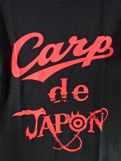 広島東洋カープ×内藤哲也 Carp de JAPON コラボTシャツ①(ブラック)