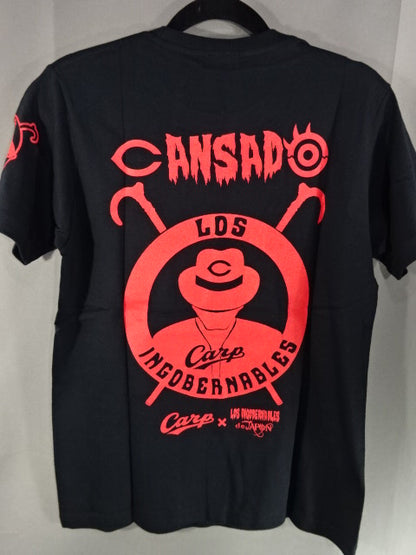 広島東洋カープ×内藤哲也 Carp de JAPON コラボTシャツ①(ブラック)