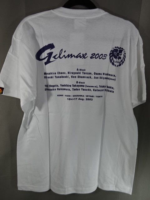 G1 CLIMAX 2003 Tシャツ