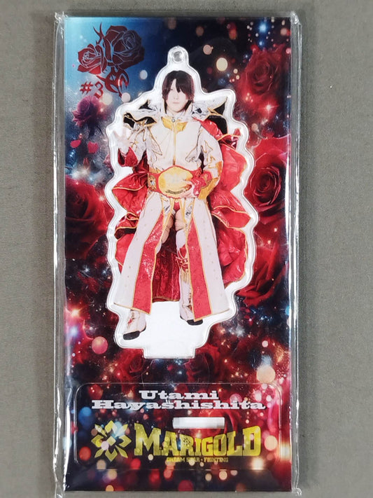Utami Hayashishita  #3 Marigold Acrylic Keychain