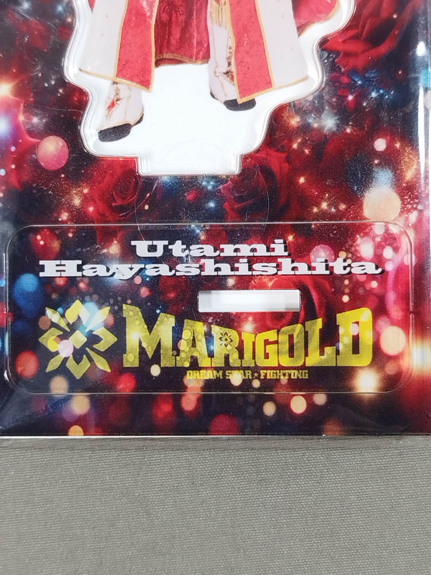 Utami Hayashishita  #3 Marigold Acrylic Keychain
