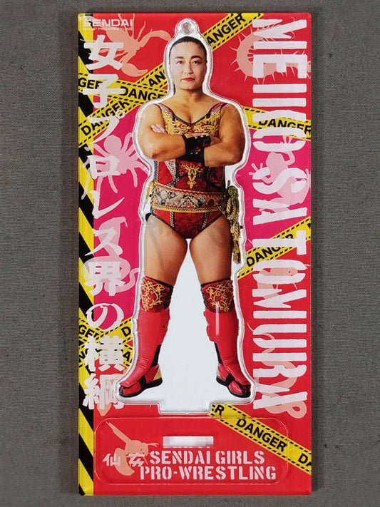 【hand signed autograph】 Meiko Satomura  Acrylic Stand