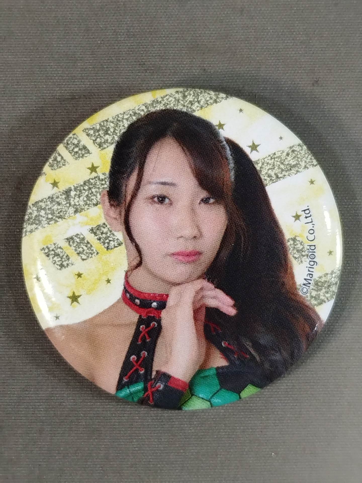 勇気みなみ マリーゴールド SHOP IN SHOP 限定缶バッジ