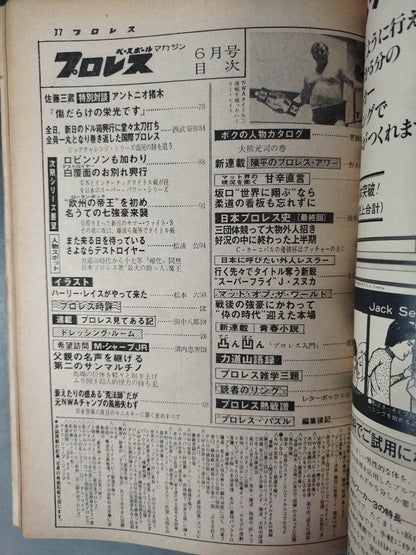 月刊プロレス 1979年6月号