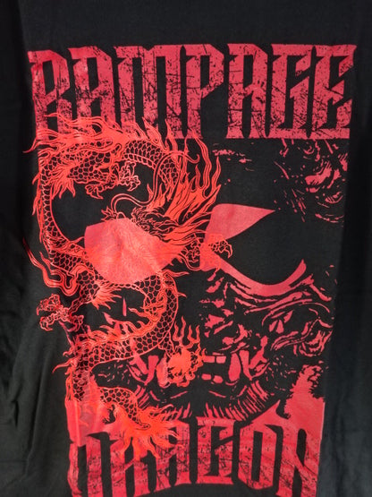 鷹木信悟 RAMPAGE DRAGON Tシャツ①(ブラック)