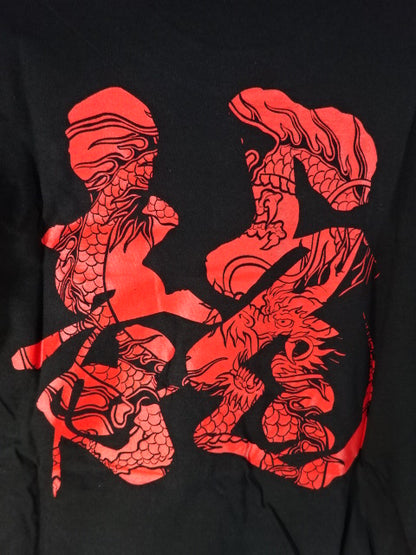 鷹木信悟 RAMPAGE DRAGON Tシャツ①(ブラック)