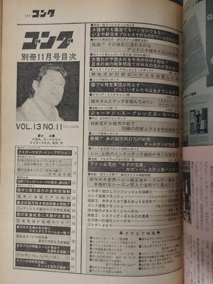別冊ゴングVol.13 No.11