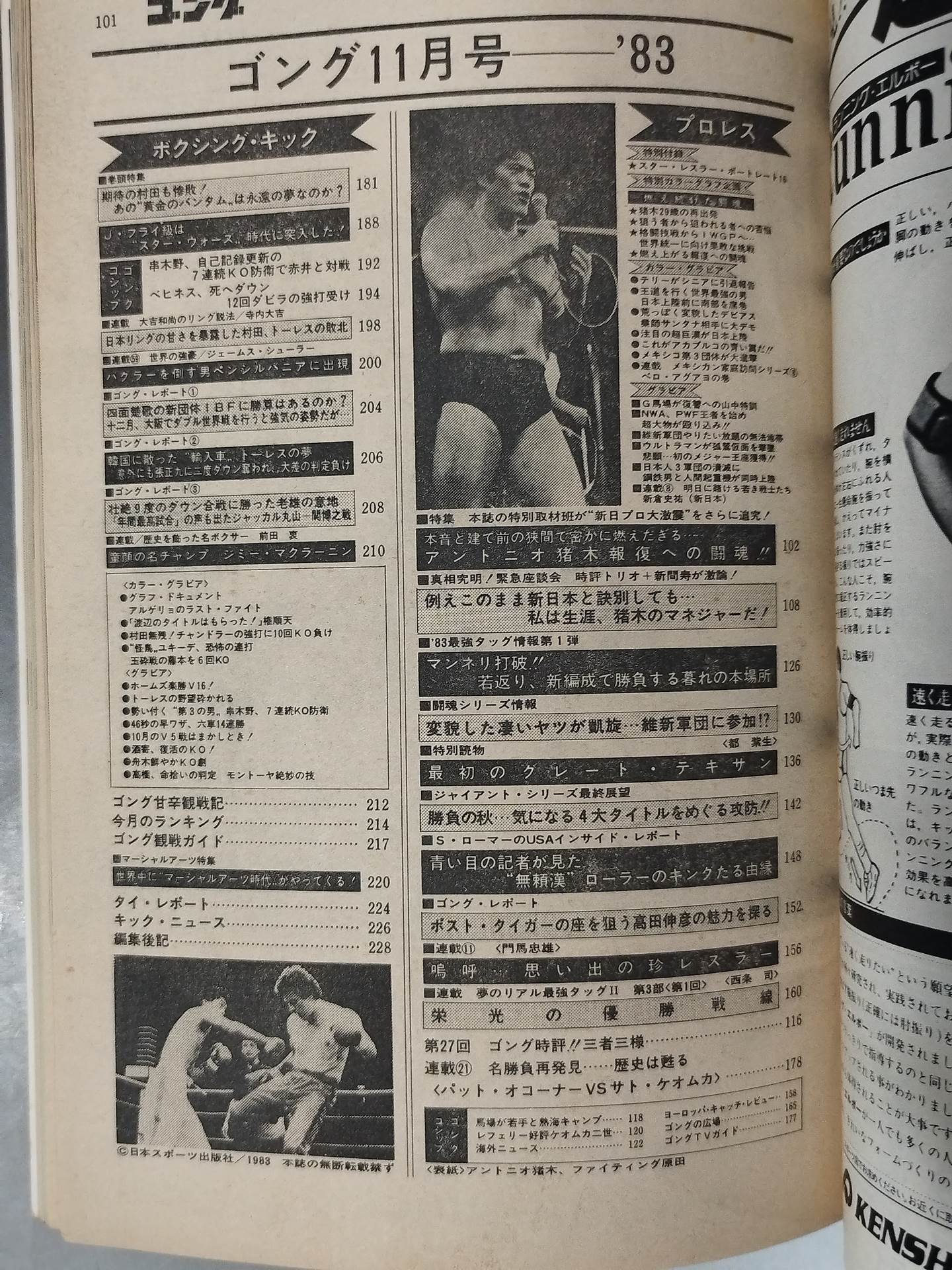 月刊ゴングVol.16 No.11