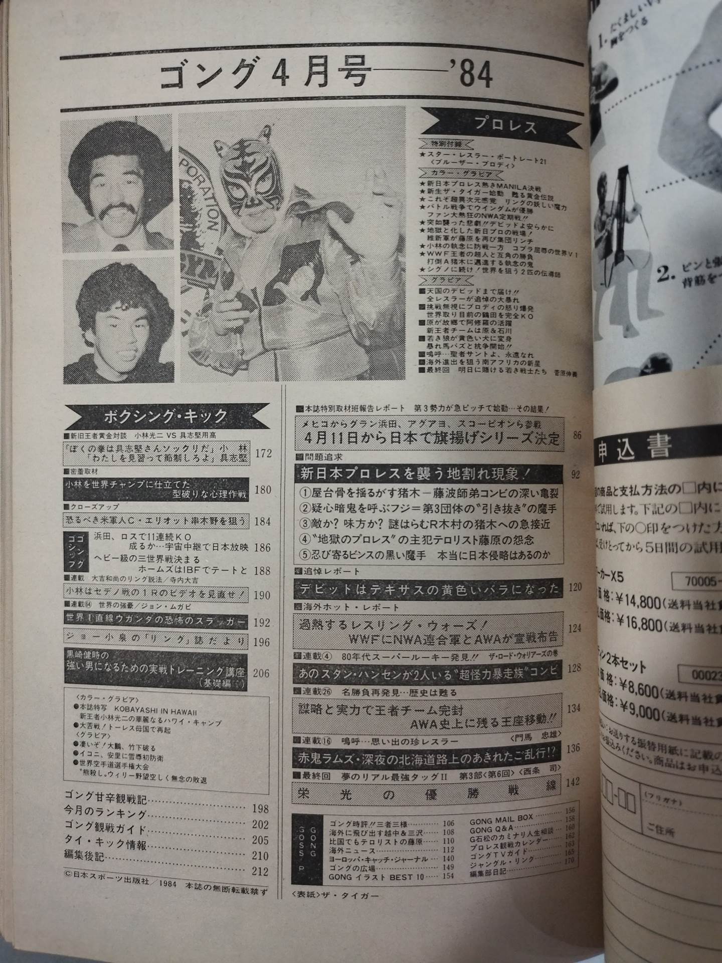 月刊ゴングVol.17 No.4