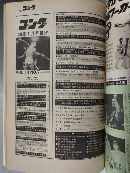 別冊ゴングVol.14 No.7